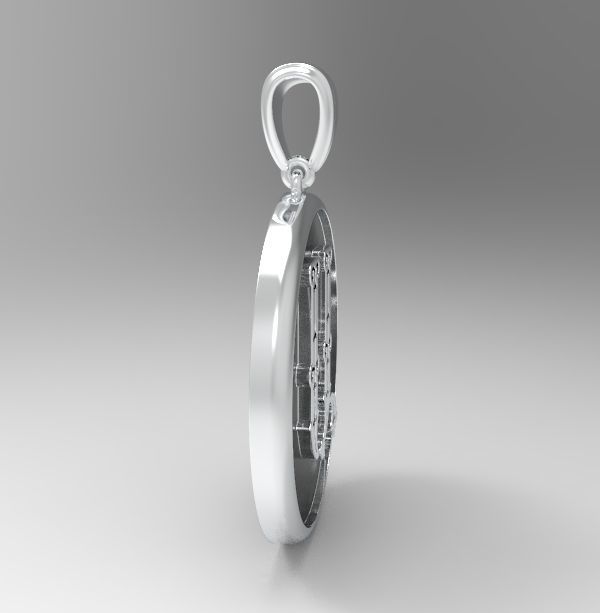 Decorative Letter A 3D print model_20