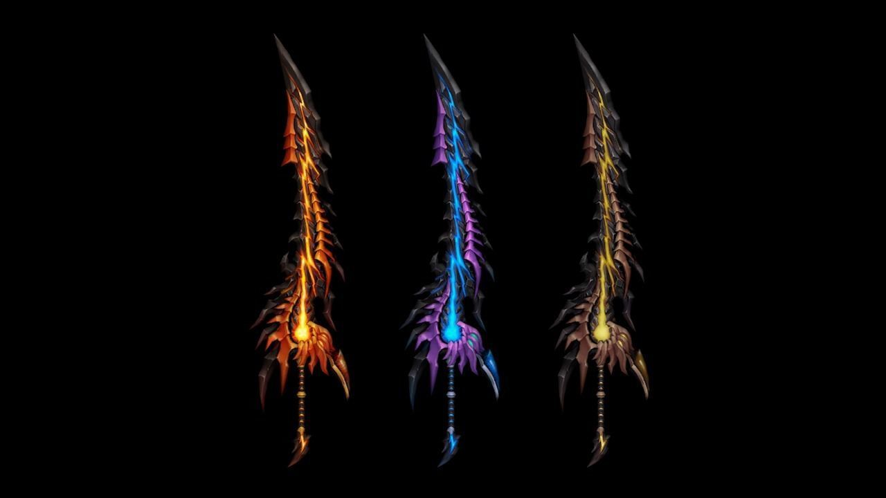 Infernal Weapons 3D Model Collection_18