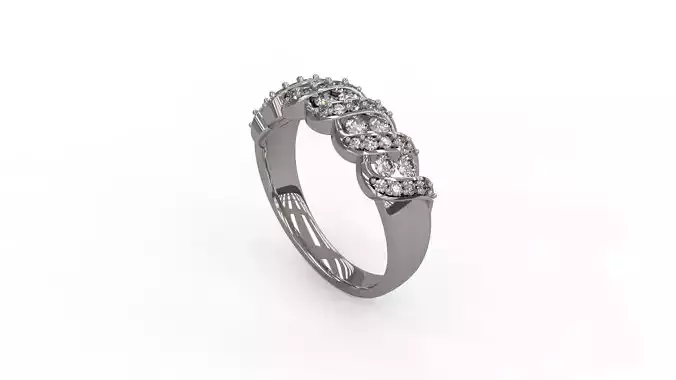 Woman Wedding Band Ring 125