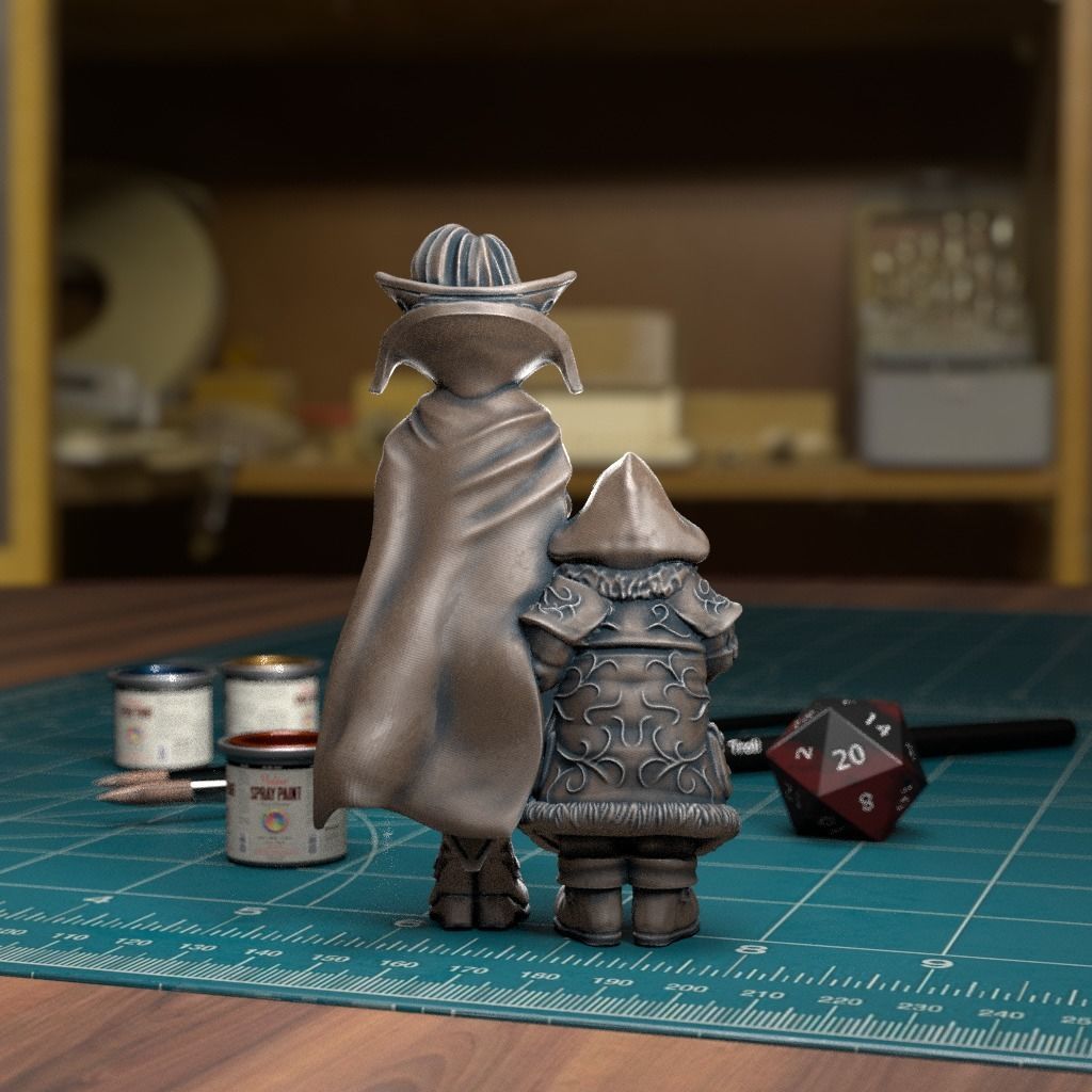 Rose and Thorn Pre-Supported 3D print model_4