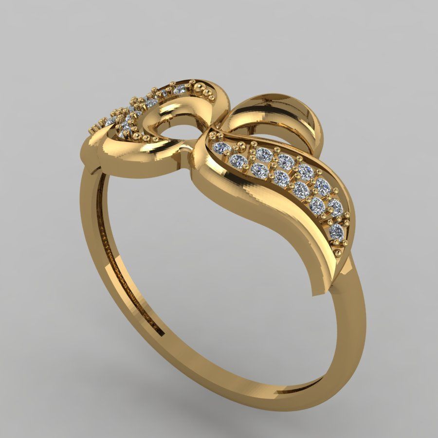 ring flora  3D print model_2