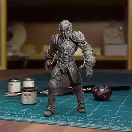 Animated ArmourPose 001 Pre-supported 