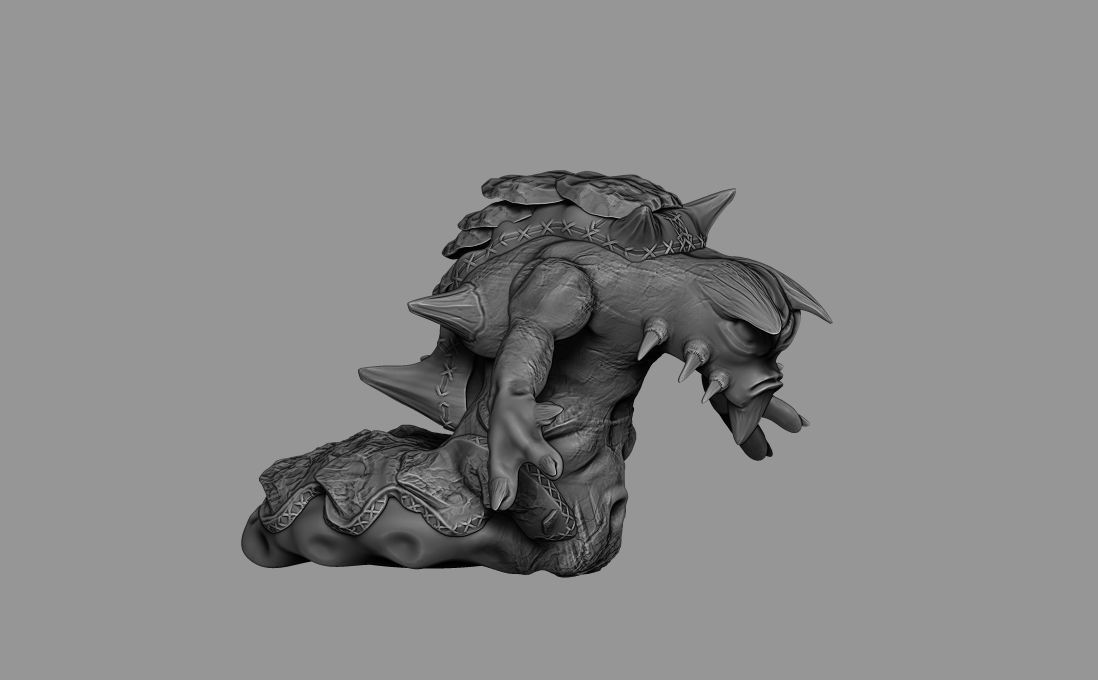 creature demon darkslayer 3D model_1