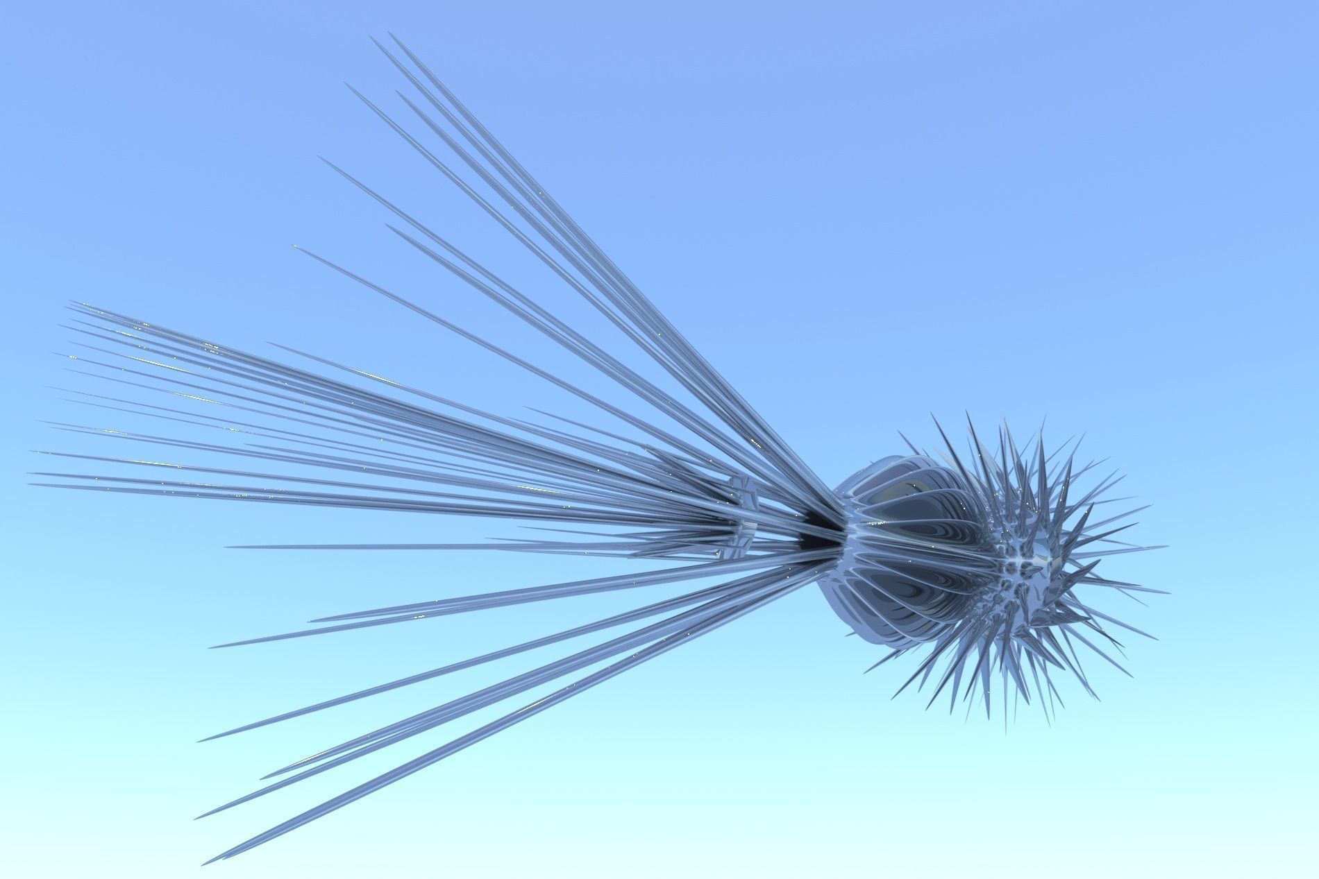 Spaceship Drilling Machine Sci-Fi 3D LowPoly 3D model_10