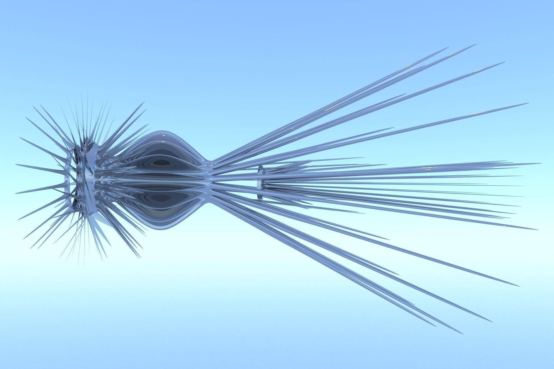 Spaceship Drilling Machine Sci-Fi 3D LowPoly 3D model_1