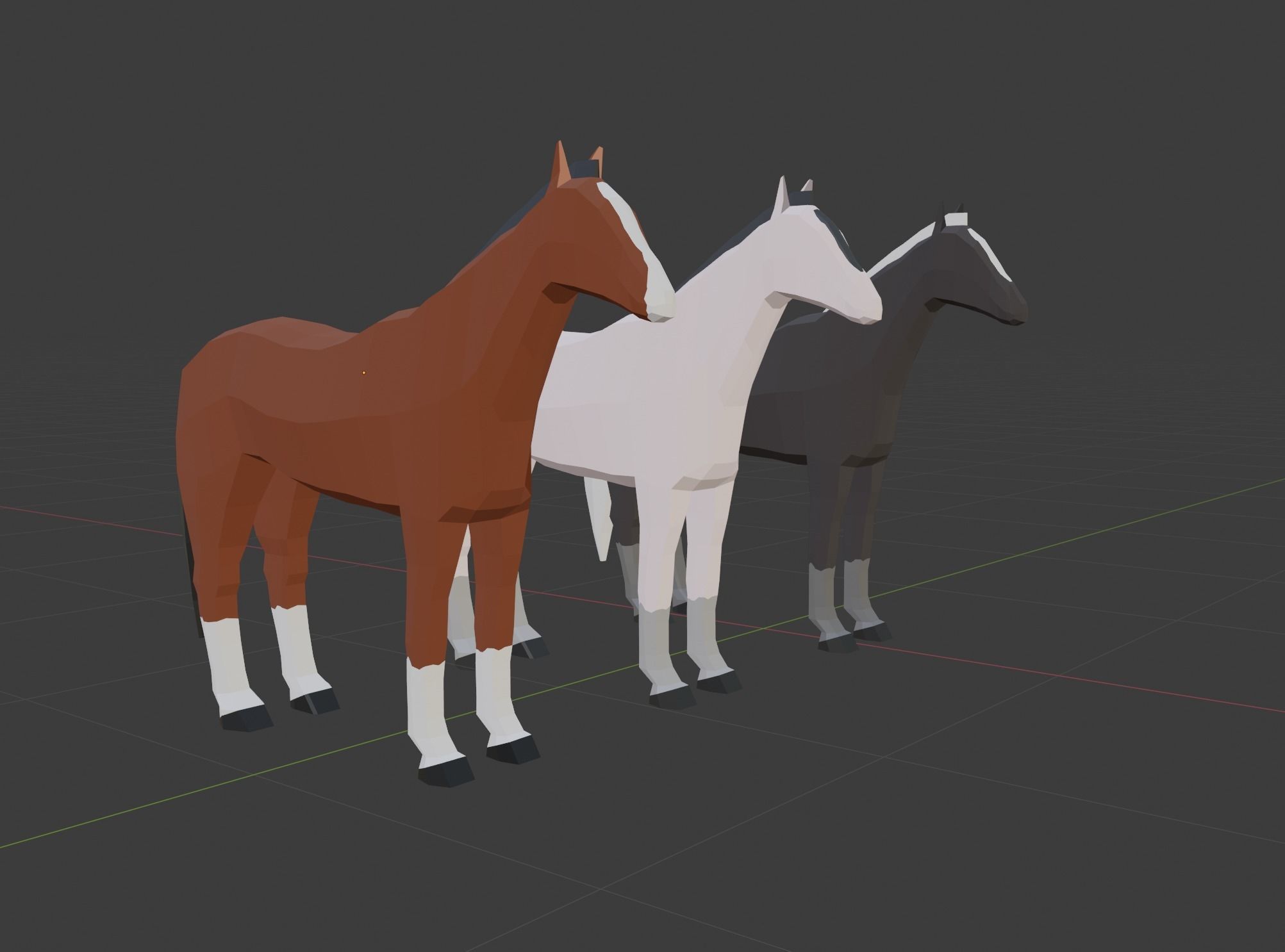 LOWPOLY FARM assets made in Blender 27 HIGH QUALITY models  Low-poly 3D model_11