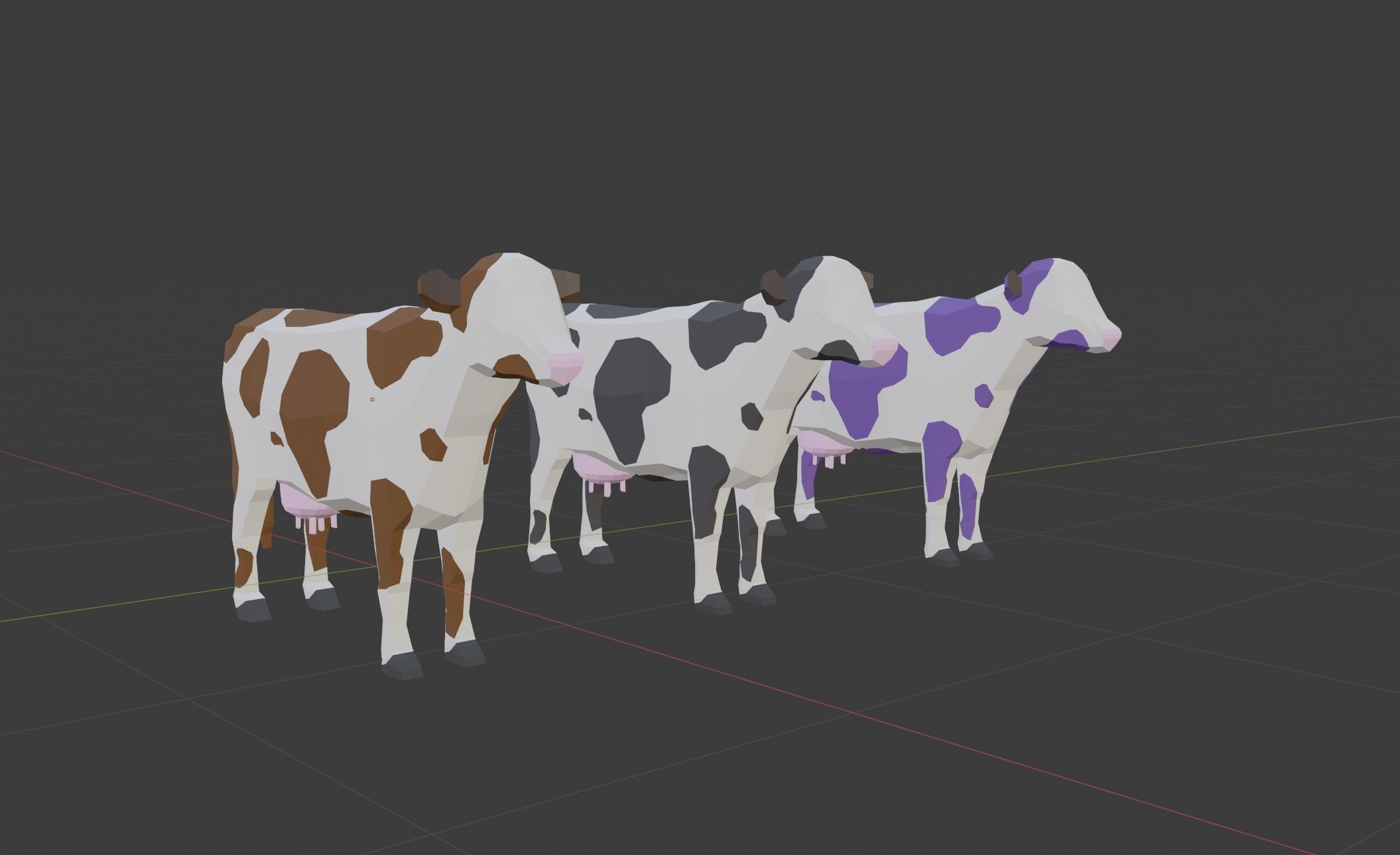 LOWPOLY FARM assets made in Blender 27 HIGH QUALITY models  Low-poly 3D model_5