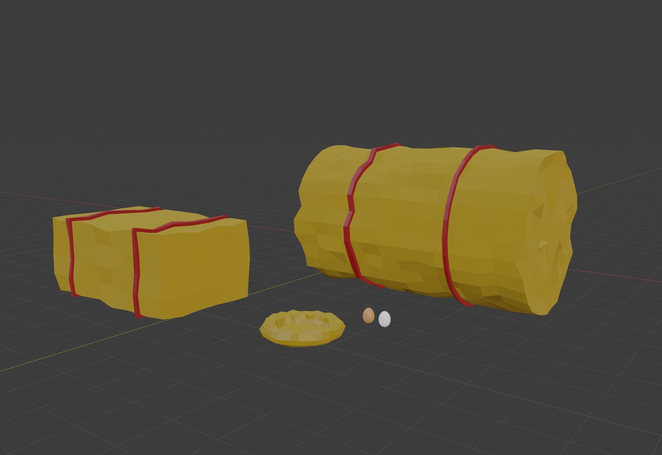 LOWPOLY FARM assets made in Blender 27 HIGH QUALITY models  Low-poly 3D model_28