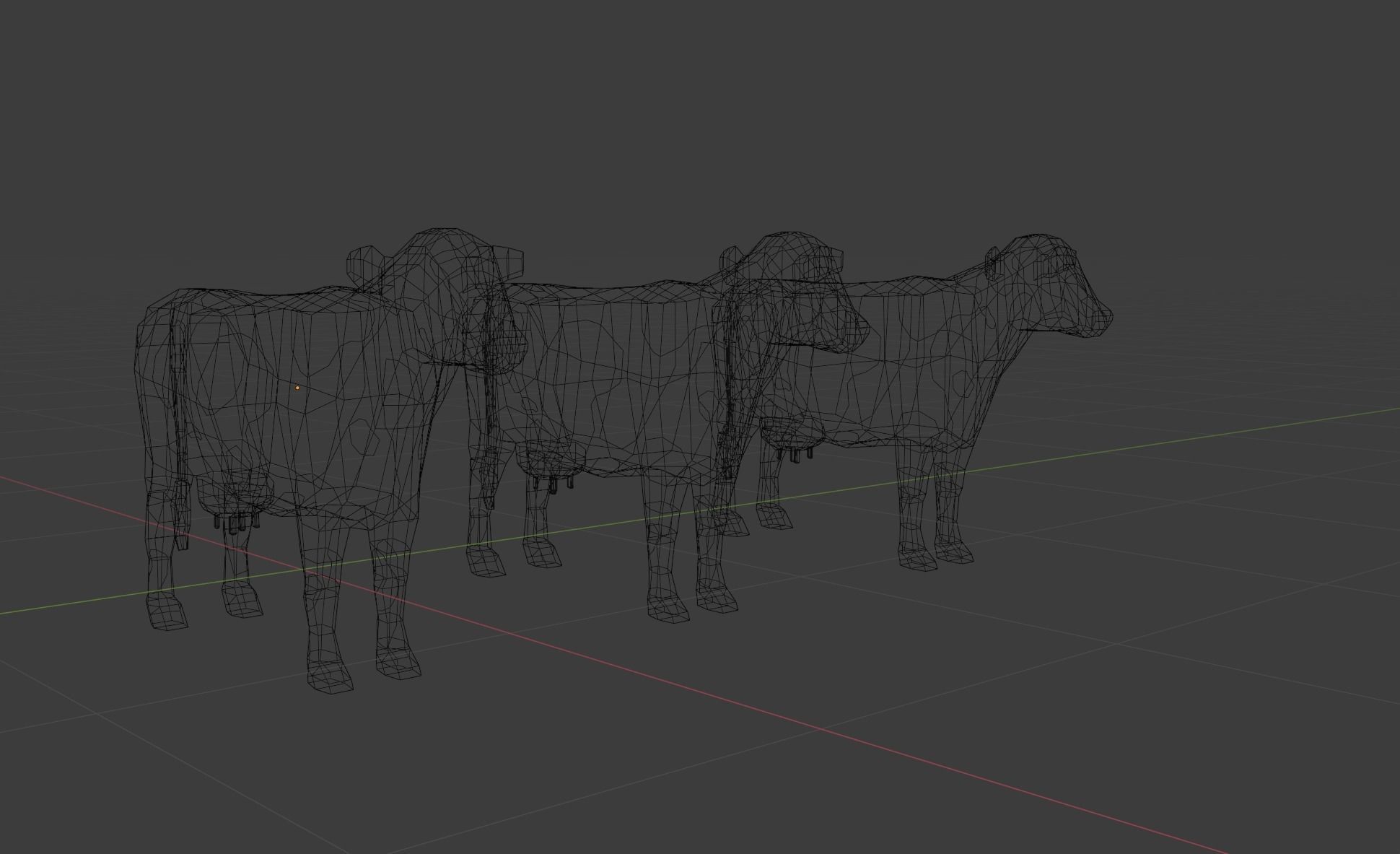 LOWPOLY FARM assets made in Blender 27 HIGH QUALITY models  Low-poly 3D model_6