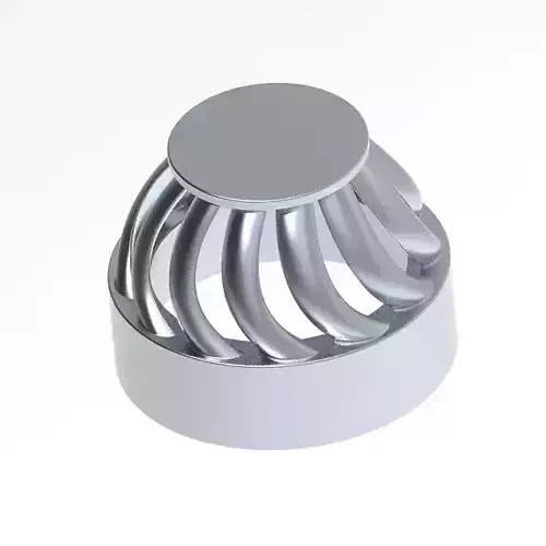 Roof Air Ventilator 3D print model
