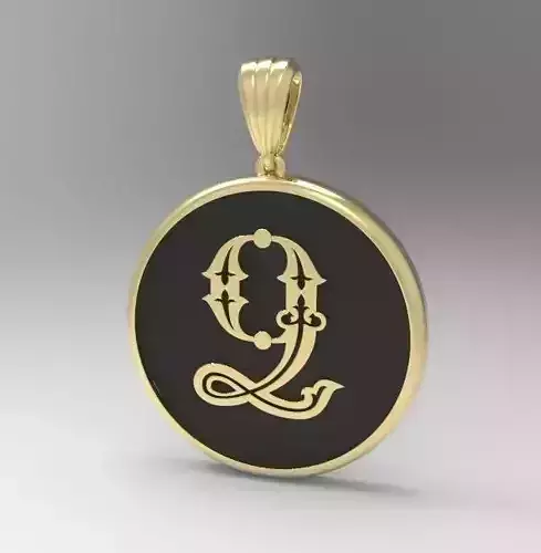 Decorative Letter Dj