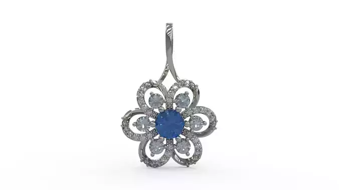 Flower Pendant 76