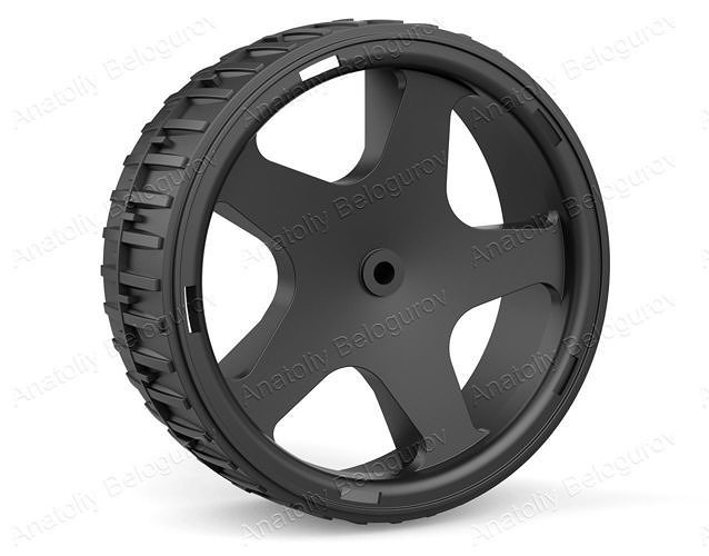 Wheel rim for Push Ride-on Car AMG GL63 3D print model