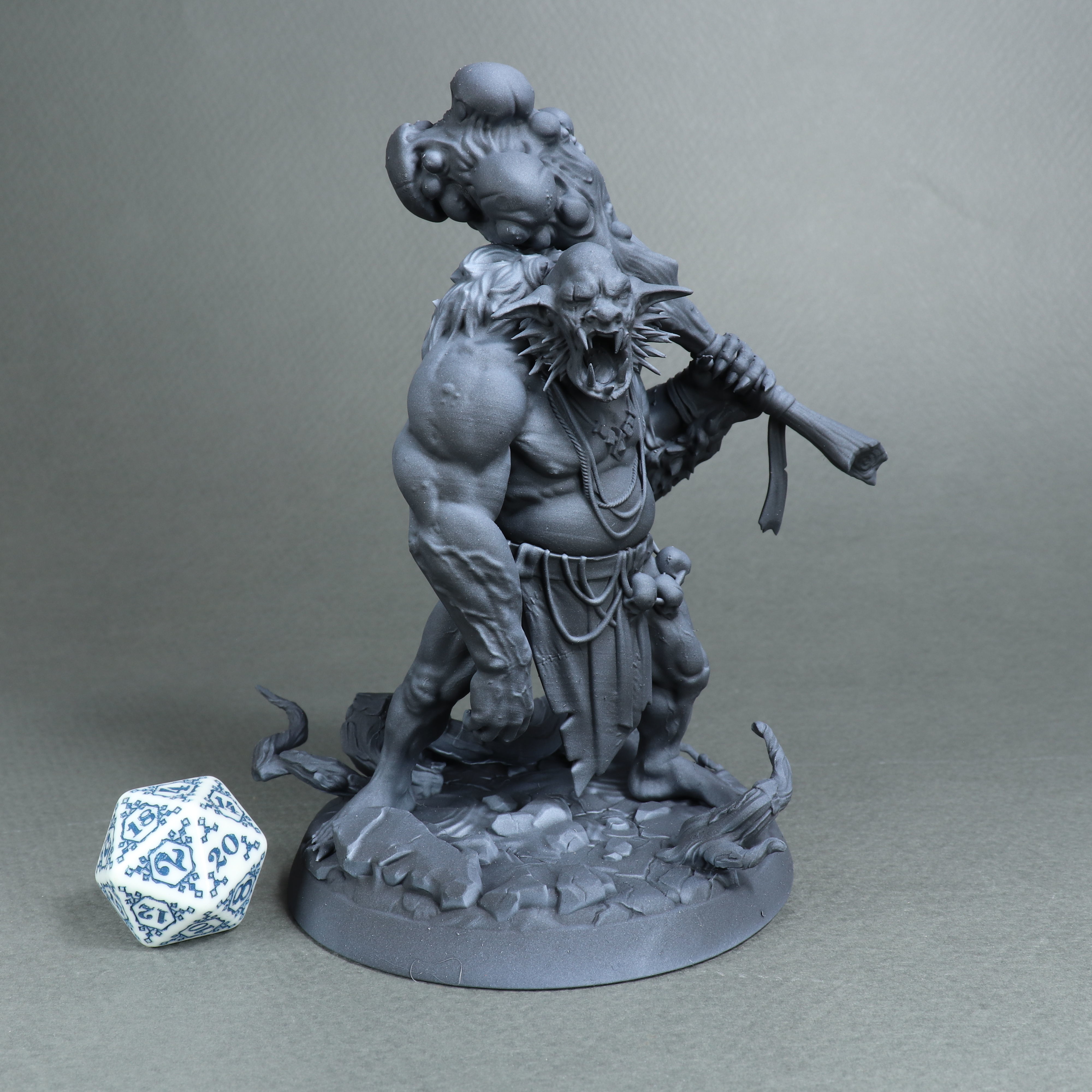 Gloock the fomorian pre-supported 3D print model_9