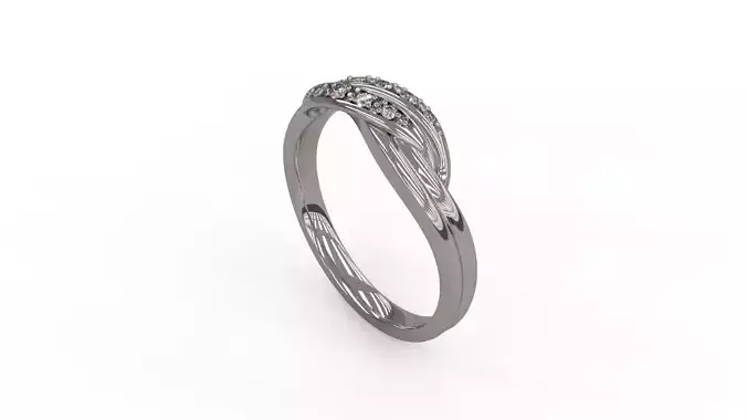 Woman Wedding Band Ring 134