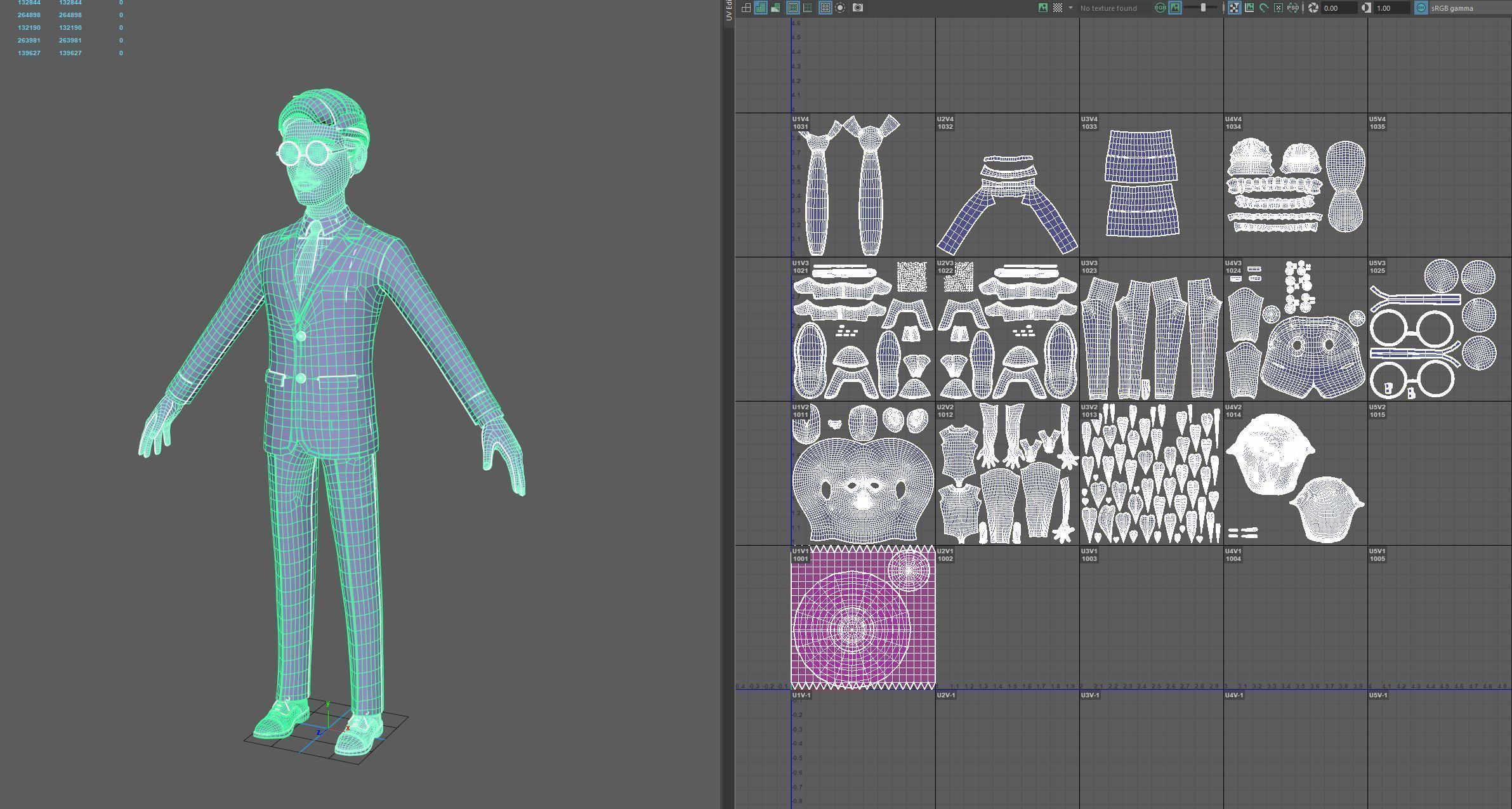 Cartoon Businessman 3D model_20