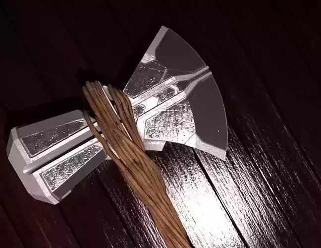 Storm Breaker Low-poly 3D model