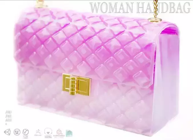 Jelly Bag Low-poly 3D model