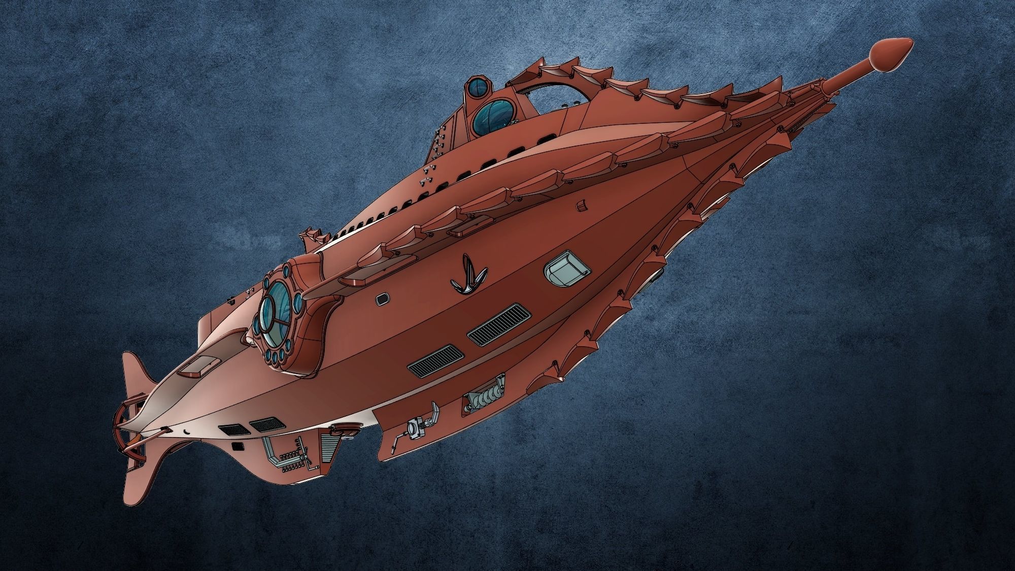 Nautilus Design 3D model_2