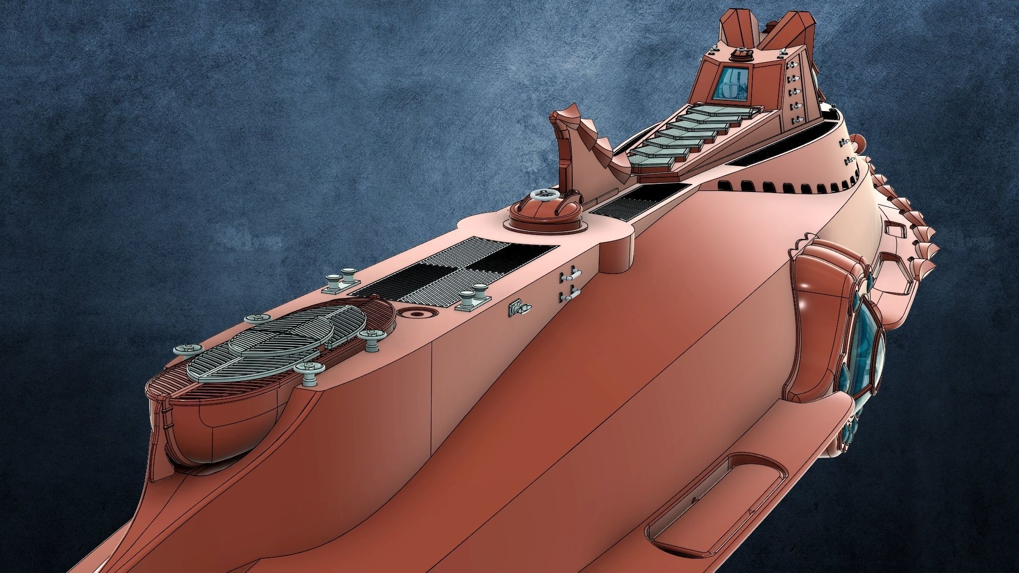 Nautilus Design 3D model_5