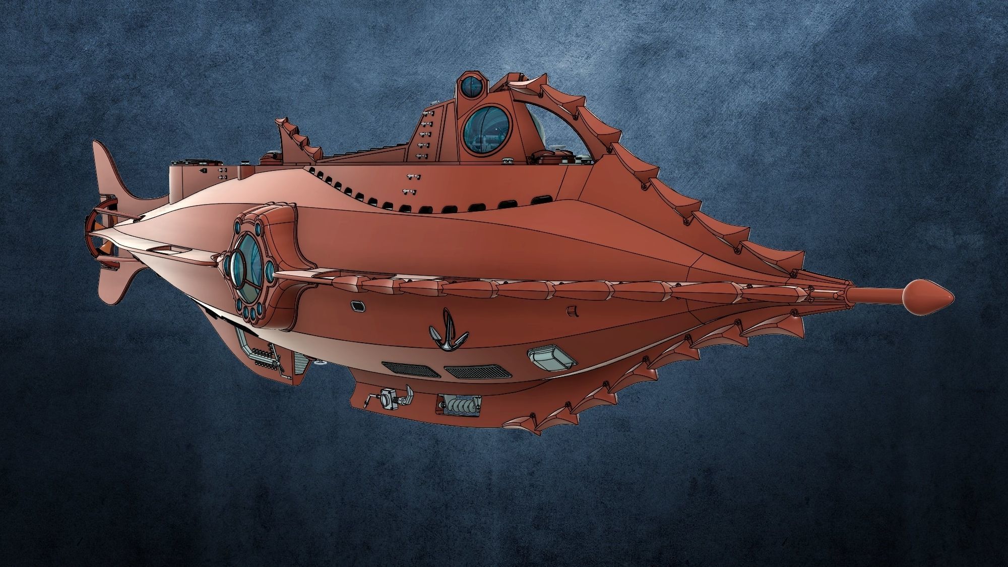 Nautilus Design 3D model_1
