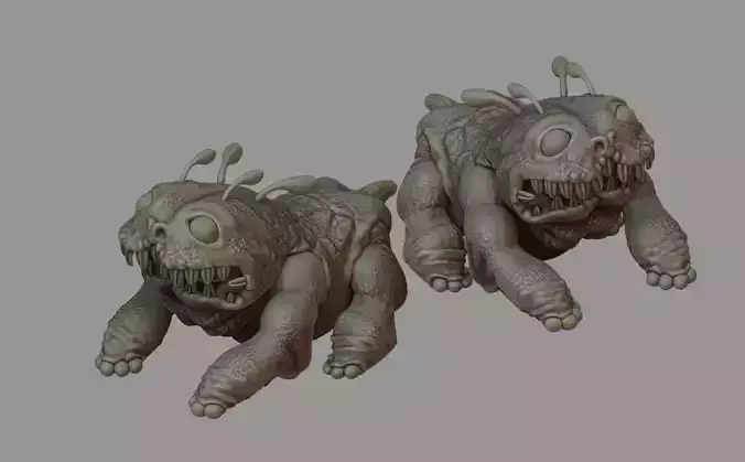 creature cute baldroc