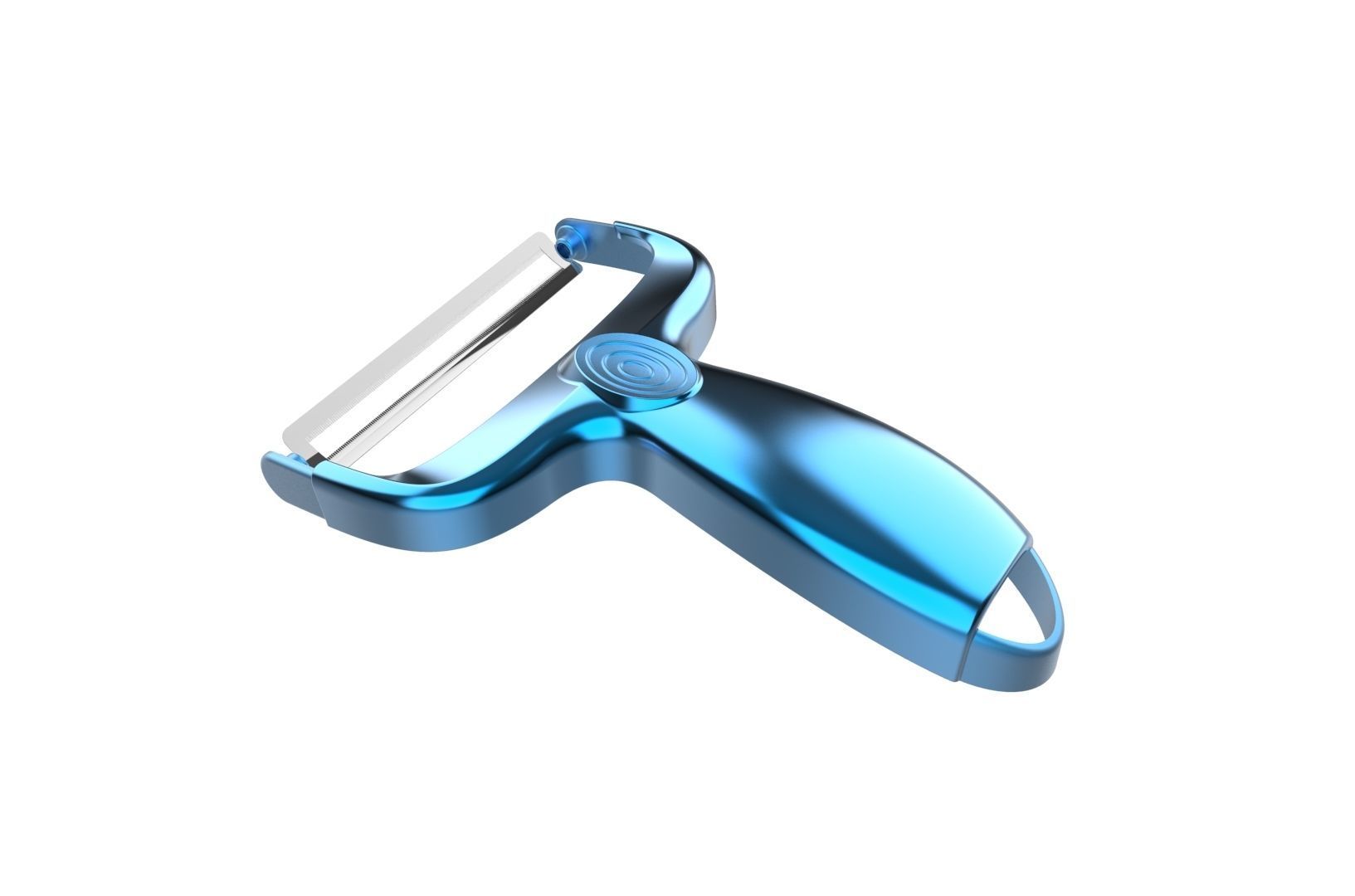 Peeler electric razor 3D print model_21