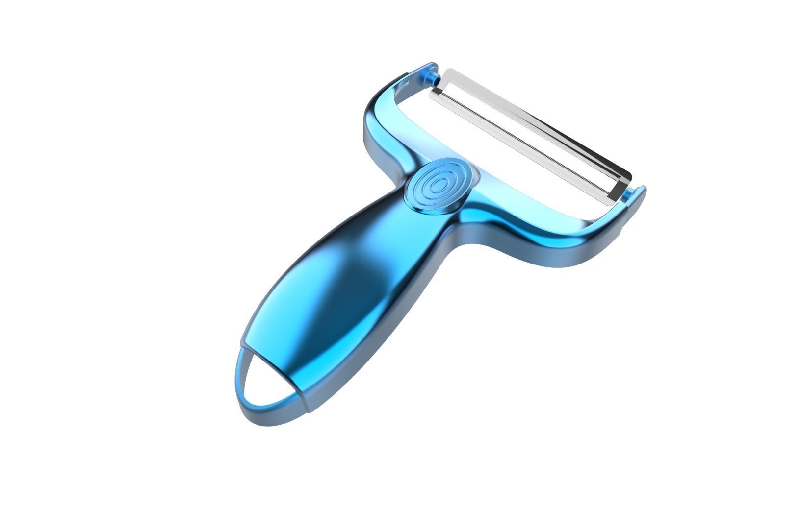 Peeler electric razor 3D print model_34