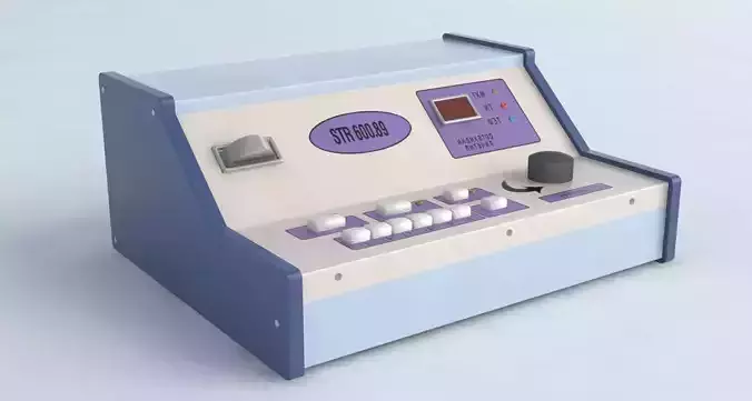 Tonus-DTG machine with buttons