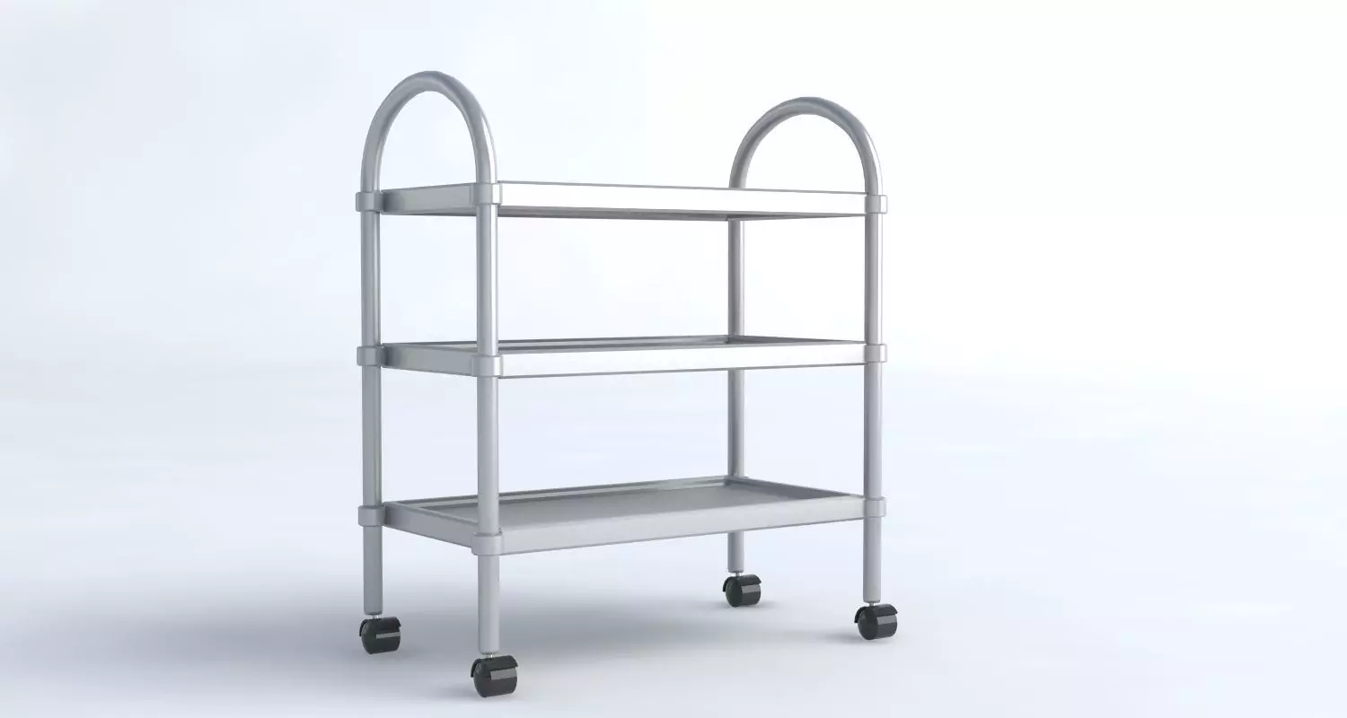 Shelf for medical instruments Free 3D model
