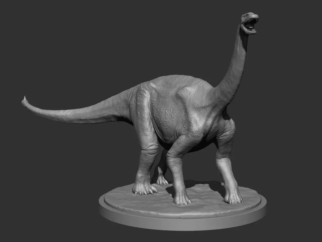 Shunosaurus Pose 03 3D print model