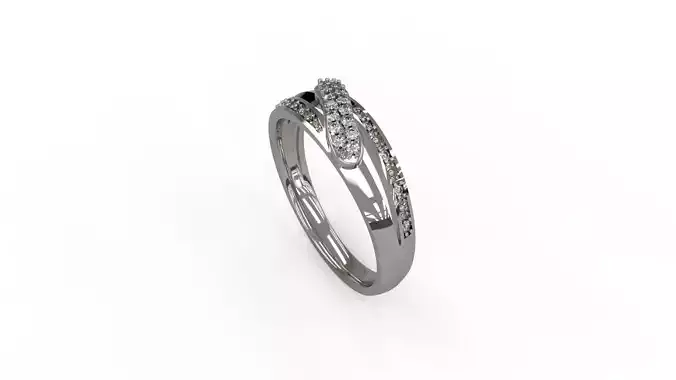 Woman Solitaire Ring 175
