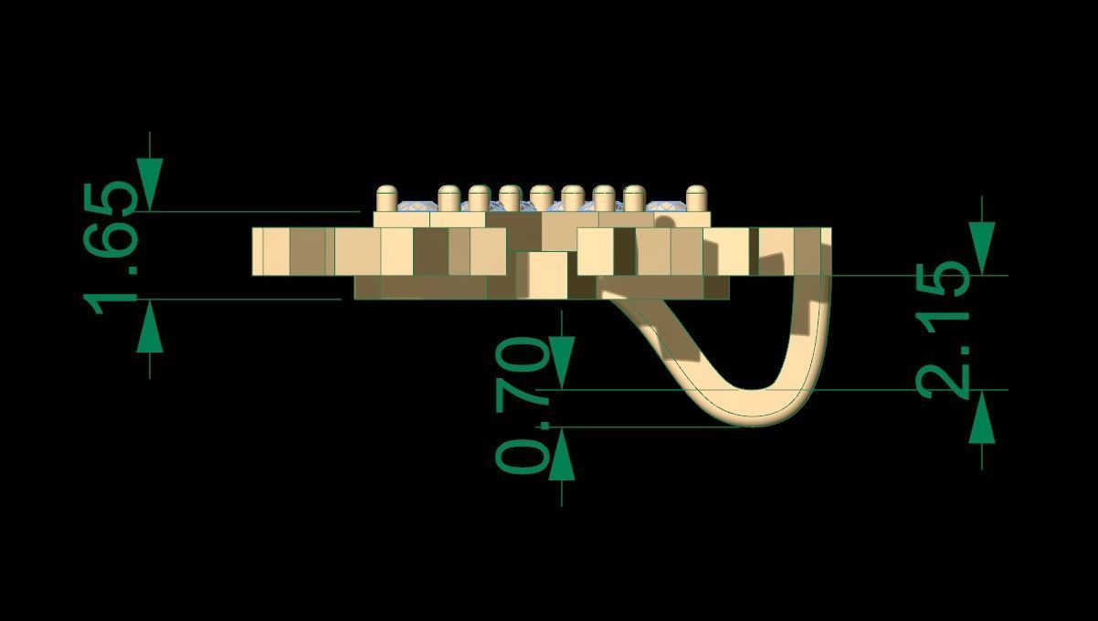 Snowflake Pendant 91 3D print model_9