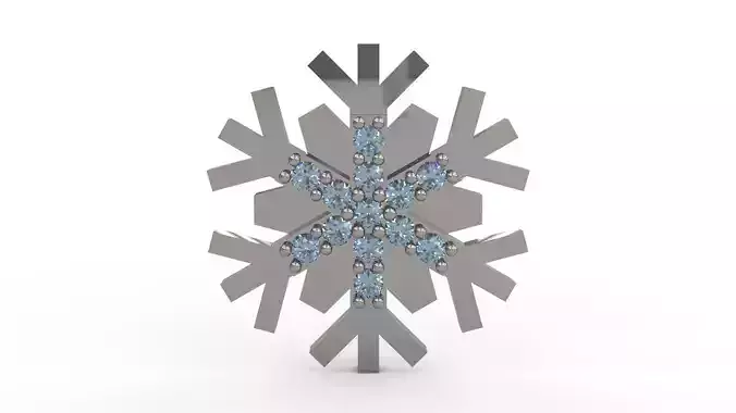 Snowflake Pendant 91