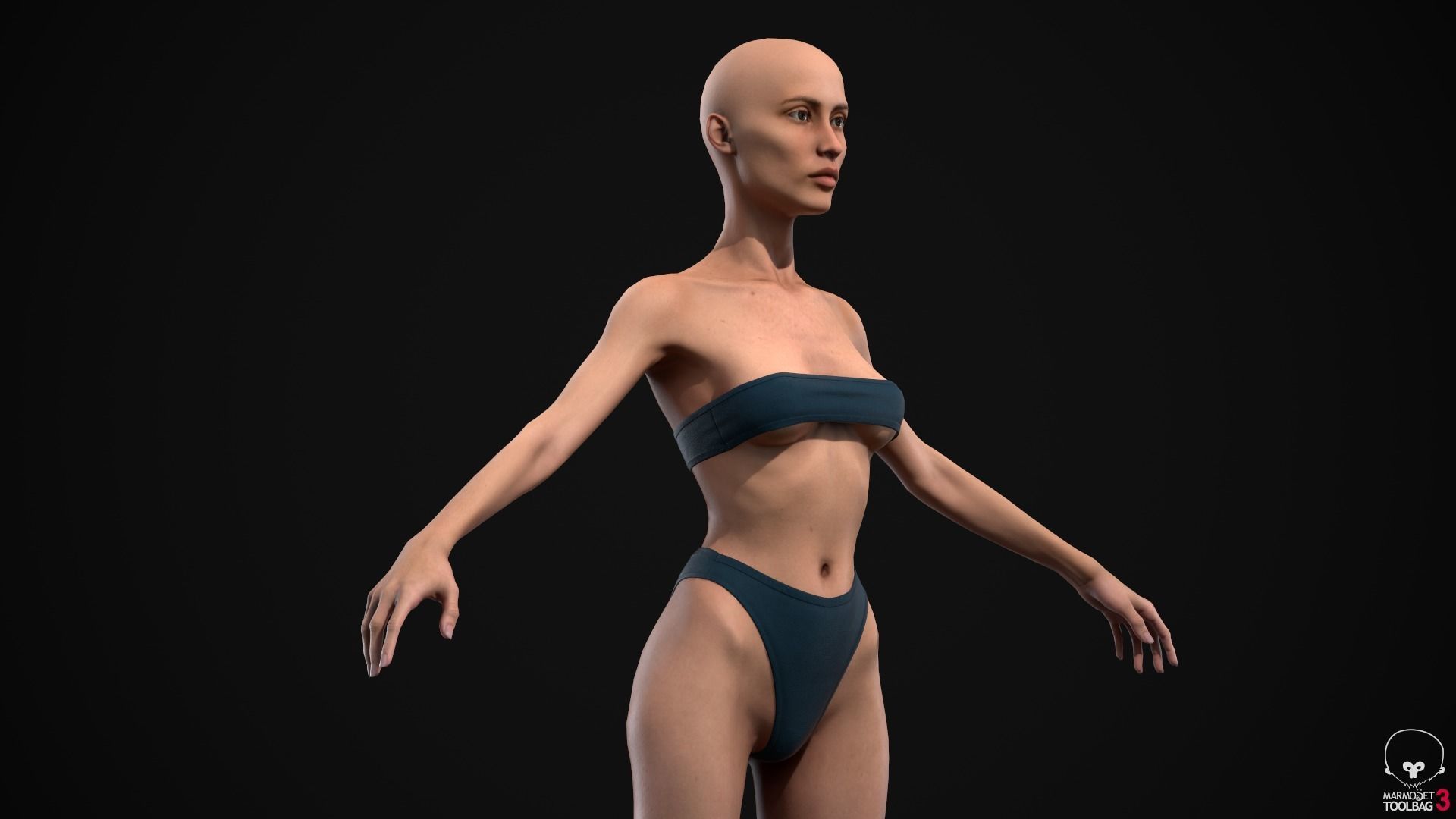 Women pack 3D Model Collection_15