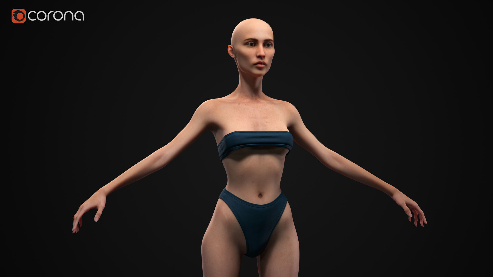 Women pack 3D Model Collection_7