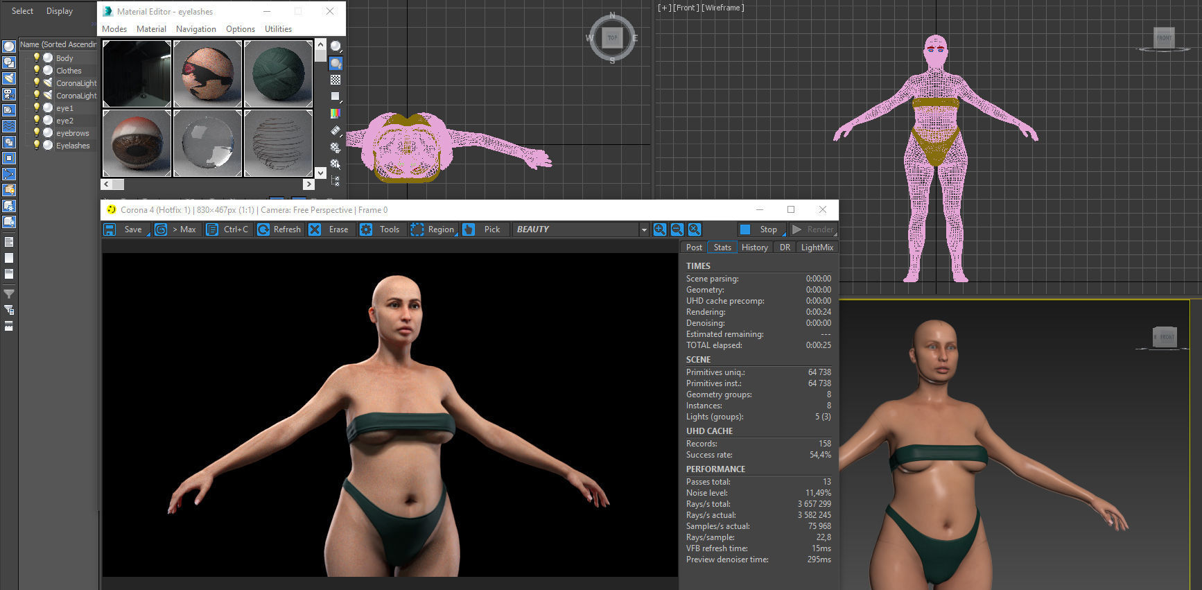 Women pack 3D Model Collection_87