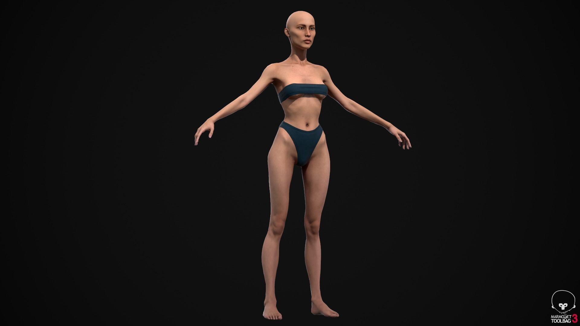 Women pack 3D Model Collection_9