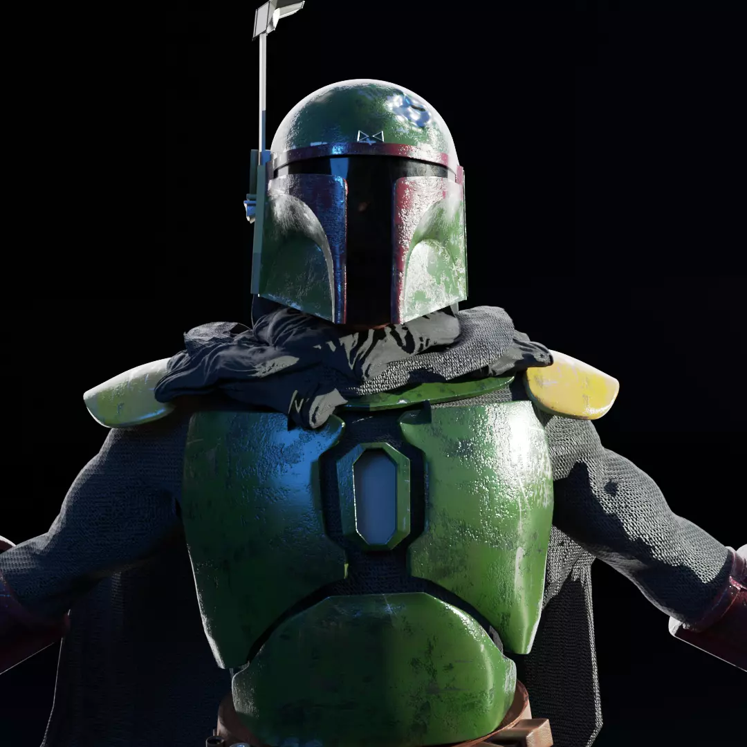 Boba Fett 3D model
