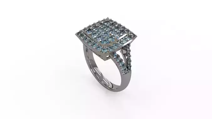 Woman Solitaire Ring 182