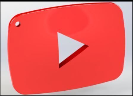 twitter youtube  telegram and whats up logo 3D print model_3