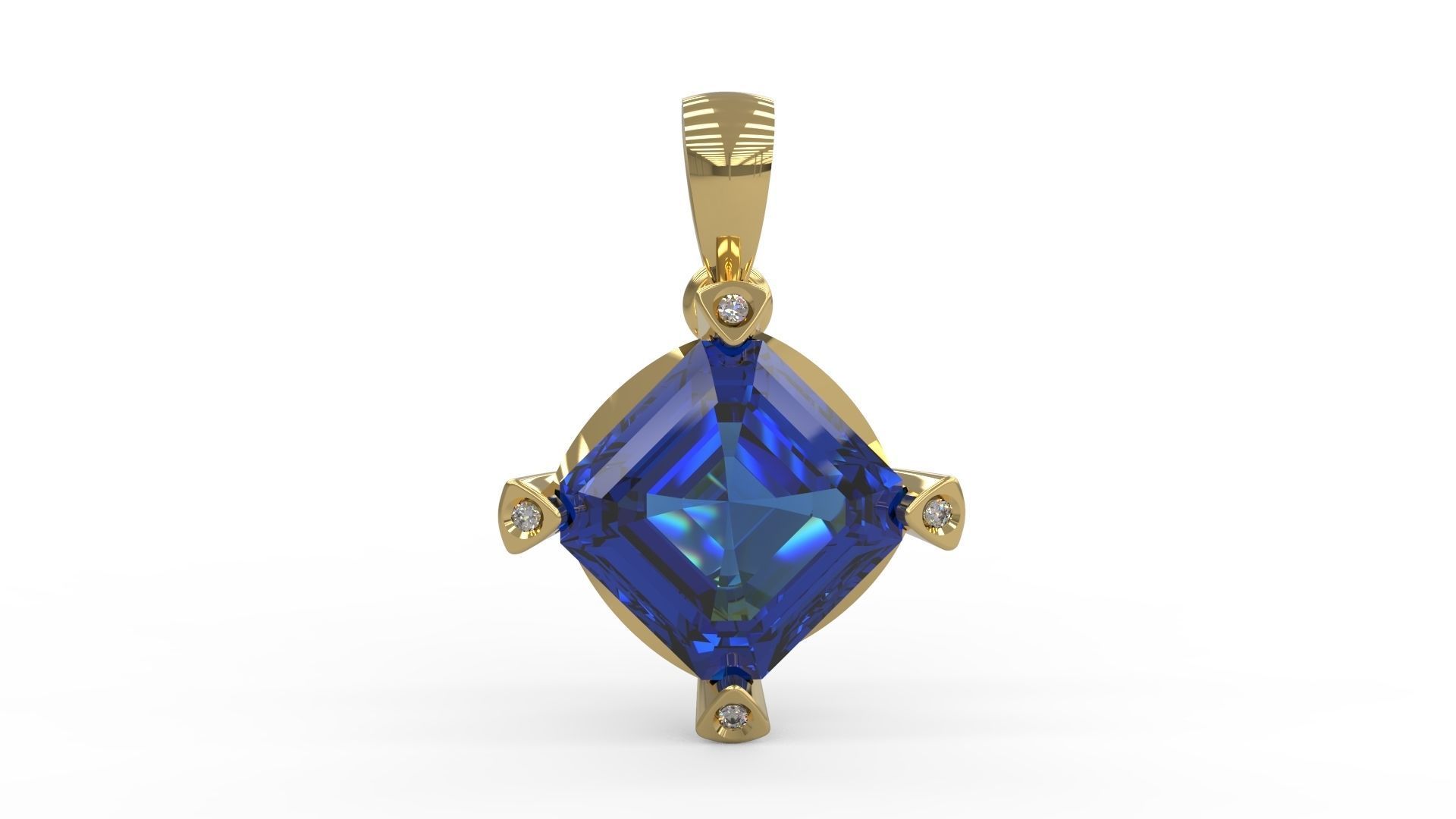 Pendant 101 3D print model_1