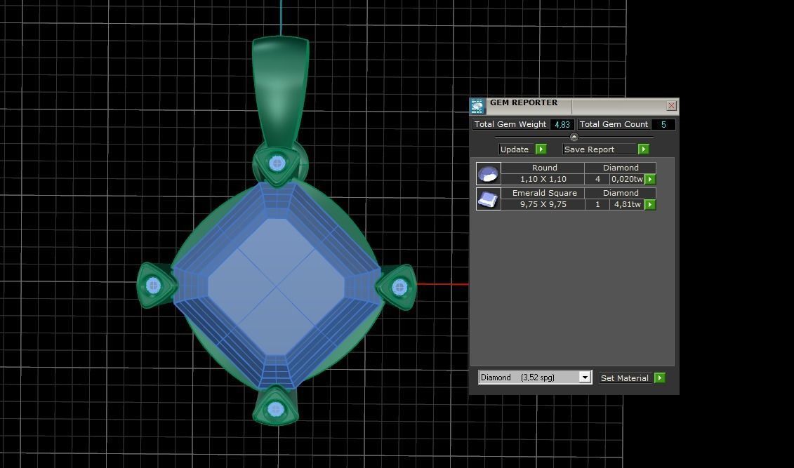 Pendant 101 3D print model_6