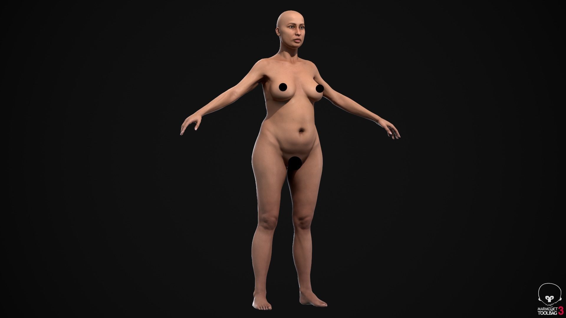 Big women pack 3D Model Collection_65