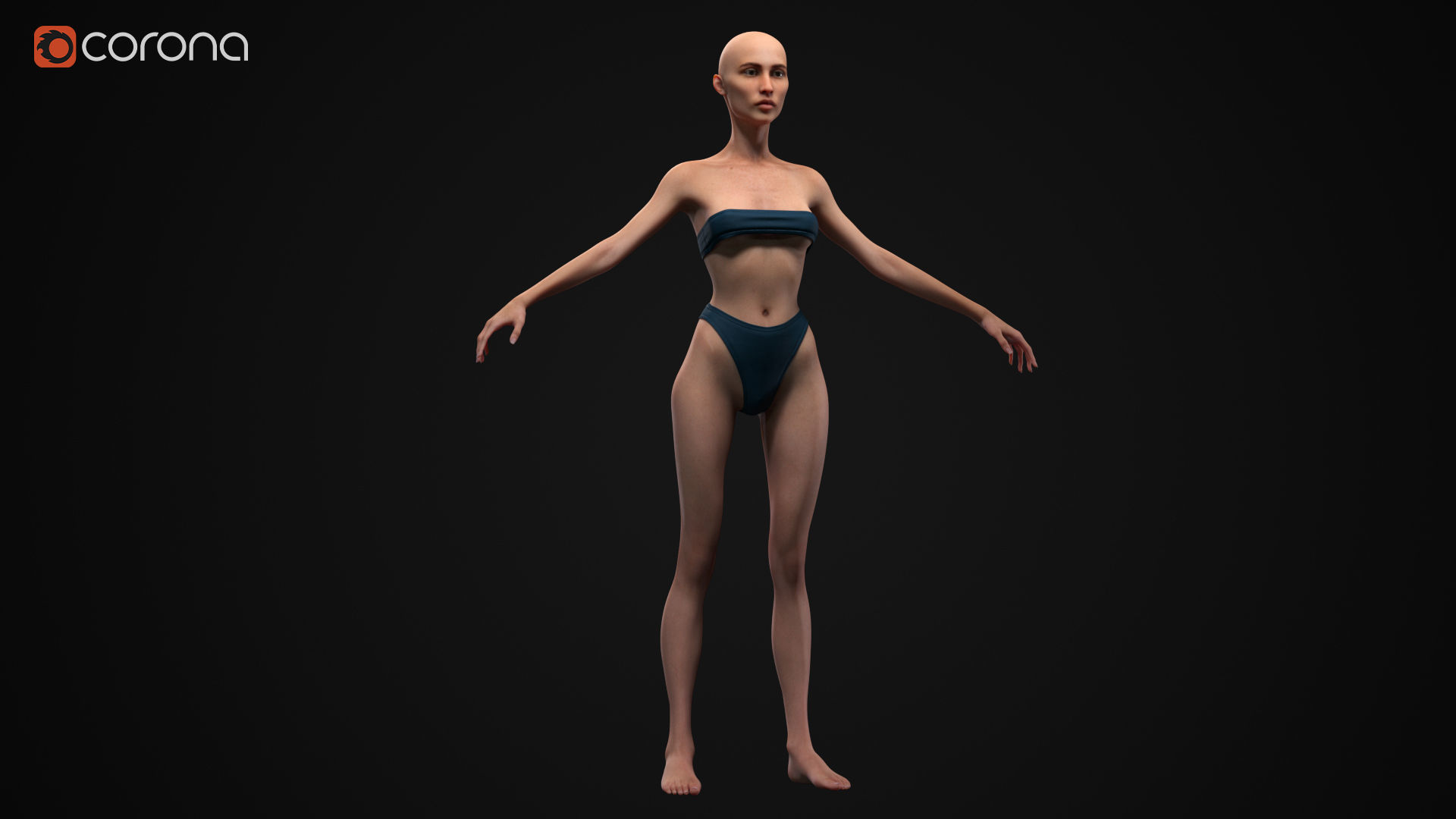 Big women pack 3D Model Collection_8