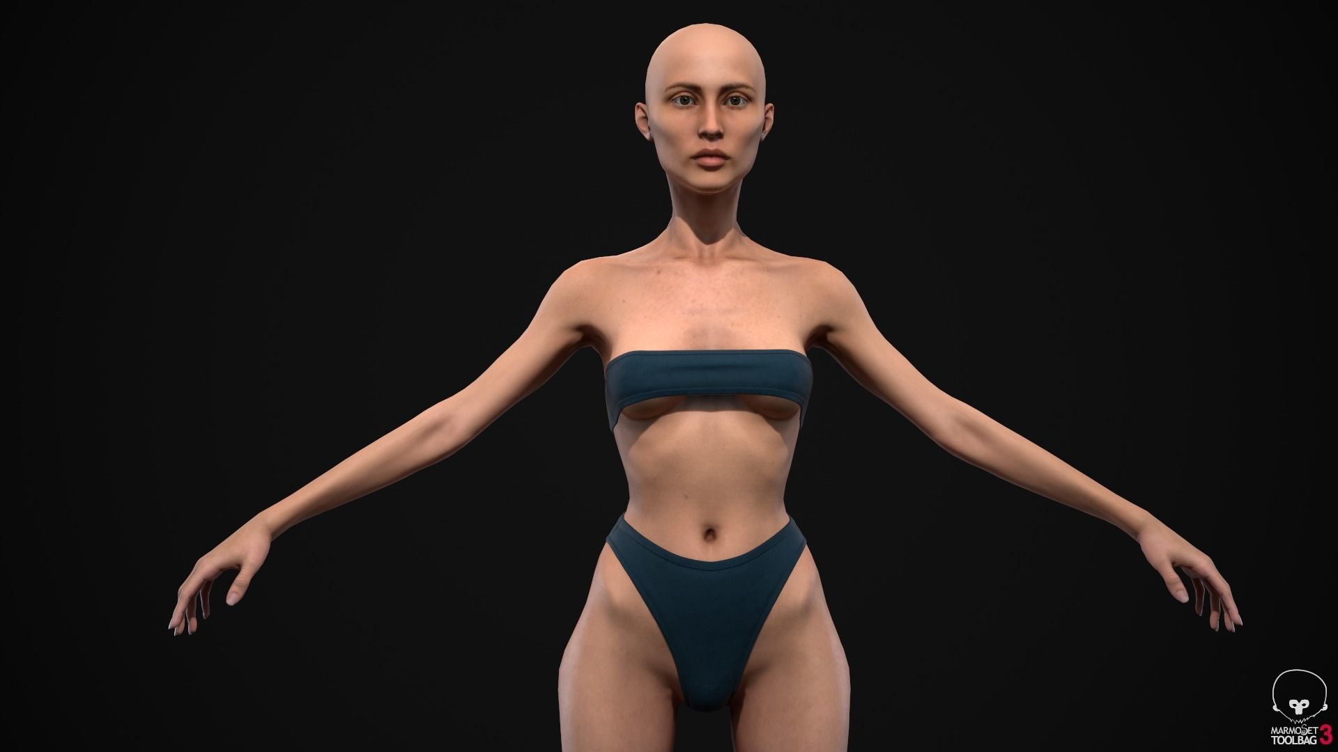 Big women pack 3D Model Collection_18