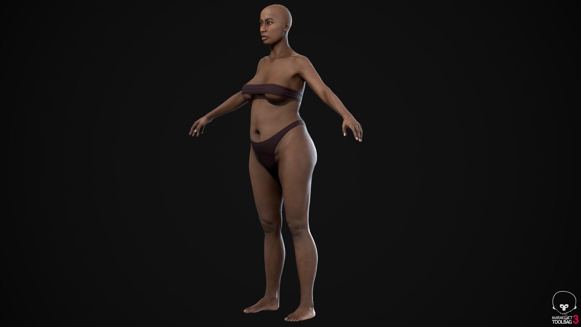 Big women pack 3D Model Collection_96