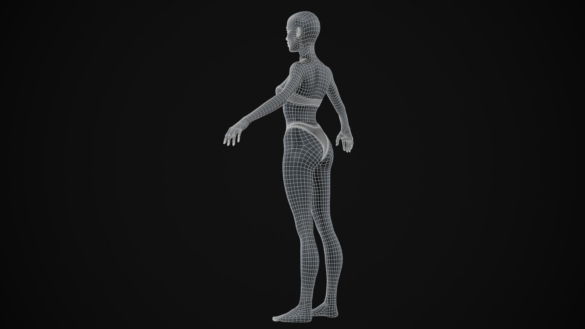Big women pack 3D Model Collection_29