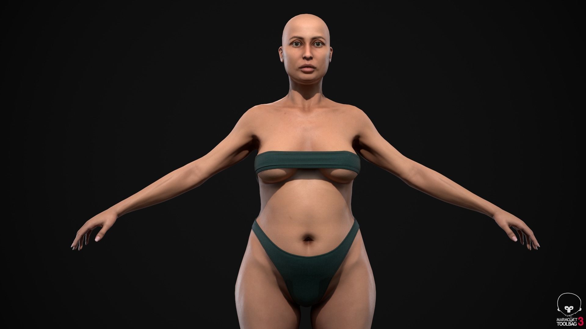 Big women pack 3D Model Collection_70