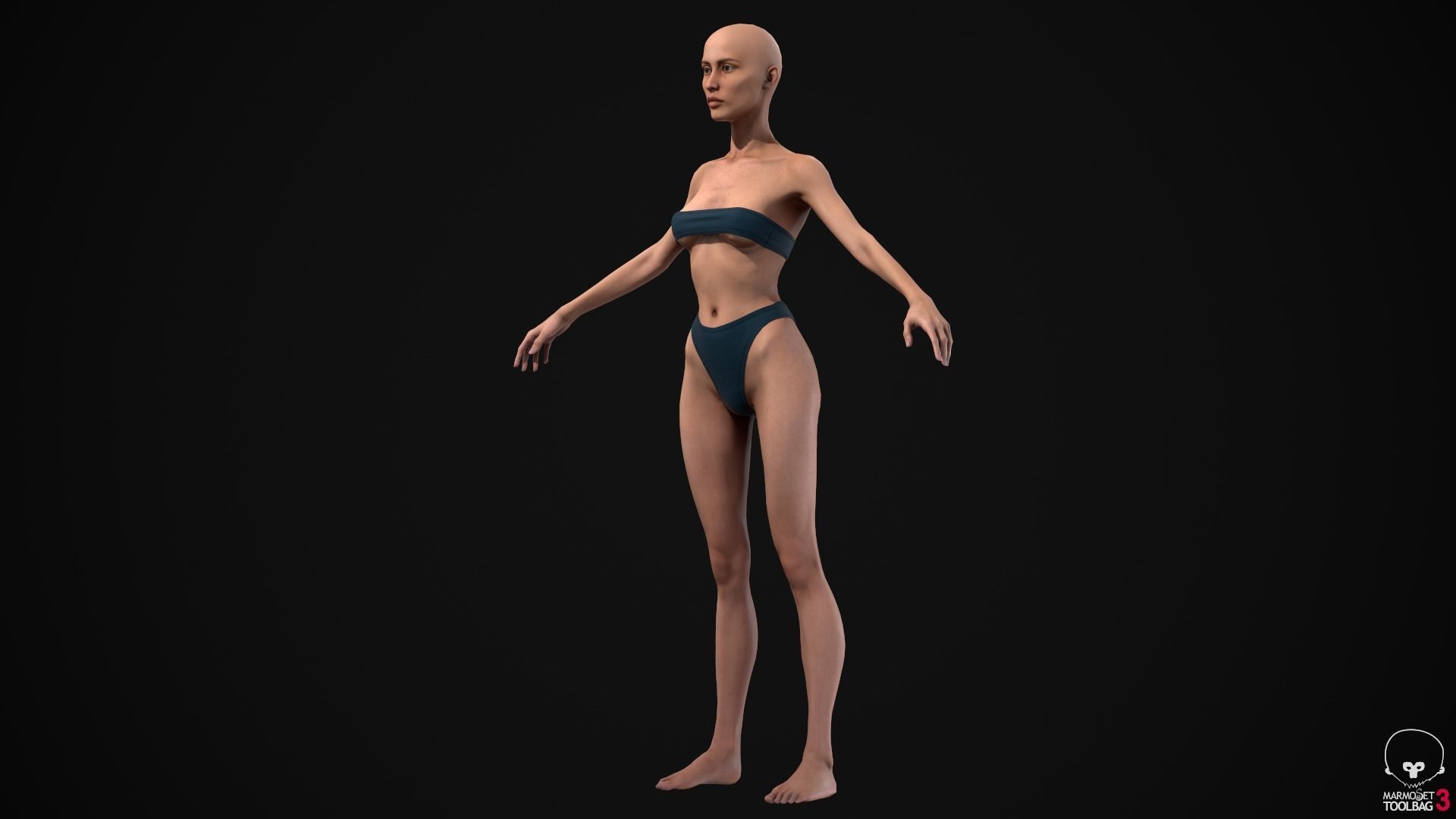 Big women pack 3D Model Collection_16
